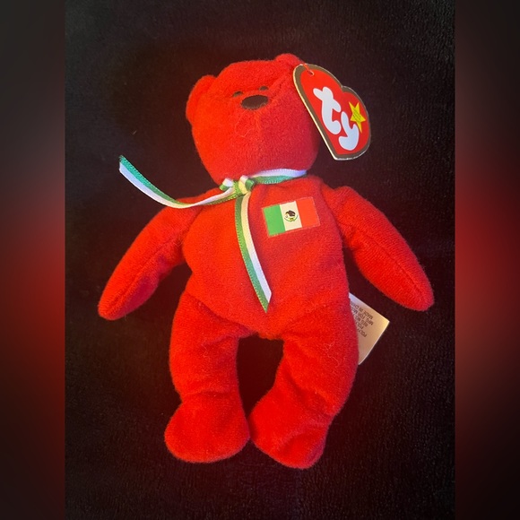 🇲🇽Teeny Beanie Baby Osito the Bear  - NWT - Picture 4 of 6